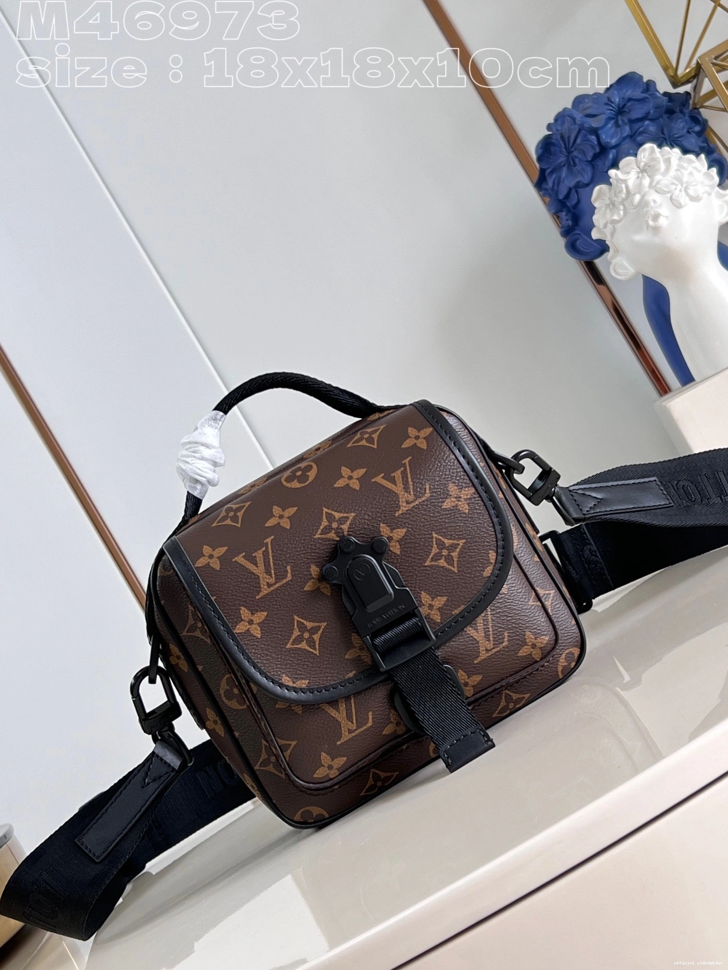 Official oldcobbler VUITTON Messenger-18*18*10CM LOUIS Trail 0801